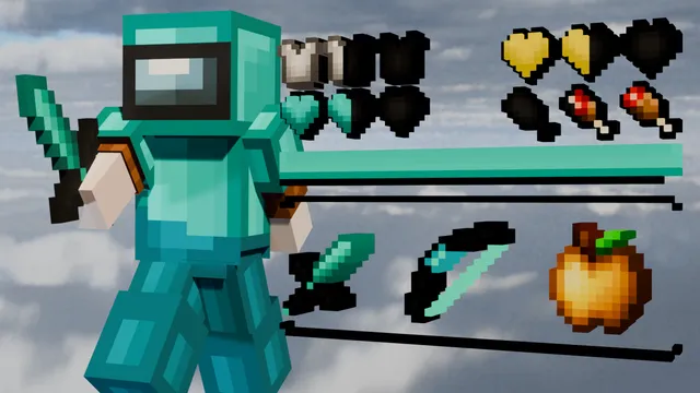 Among Us Cyan 16x preview