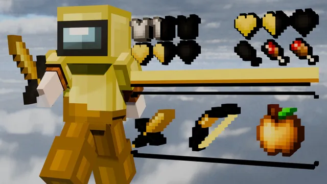 Among Us Yellow 16x preview