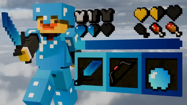 Blue Default UHC Pack Resourcepack Download preview