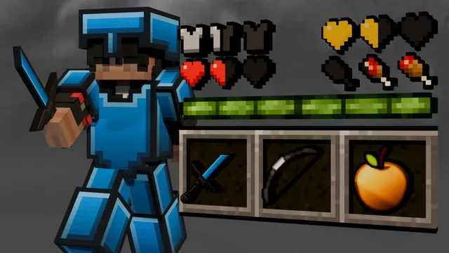 Blue Revamp 128x Resourcepack Download