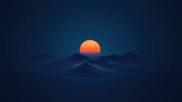 Dark Sun Sky Overlay
