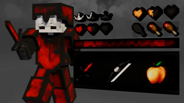 Kagune Kaneki Pack - VanirRose Resourcepack Download preview