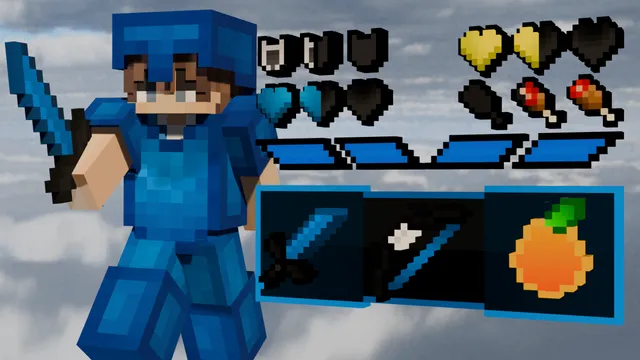 Kamexv2BlackeditbyRealSafy Resourcepack Download preview