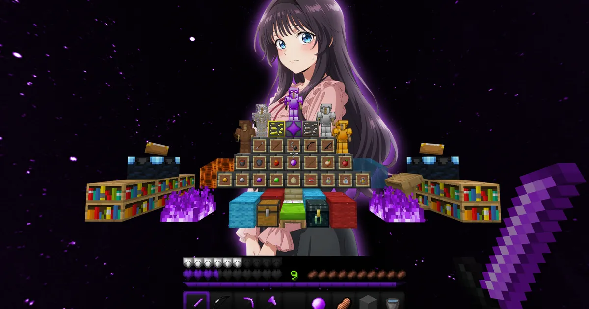 Kaoruko Waguri 32x — 16x PvP Texture Pack Bedrock & MCPE Download