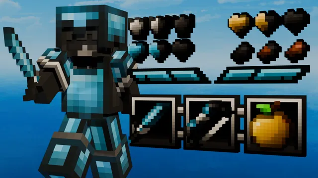 Luvonox 150K FPS PvP Texture Pack Blue 16x preview