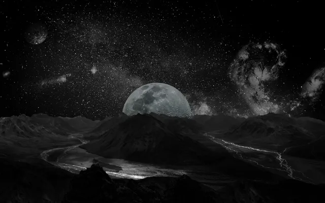 Moon Sky Overlay