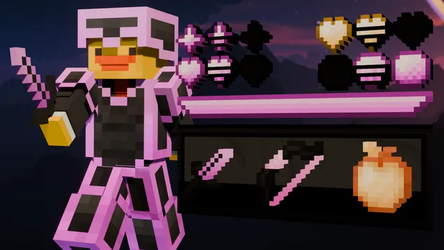 NIGHTCALL PINK SHORT SWORDS 16x preview