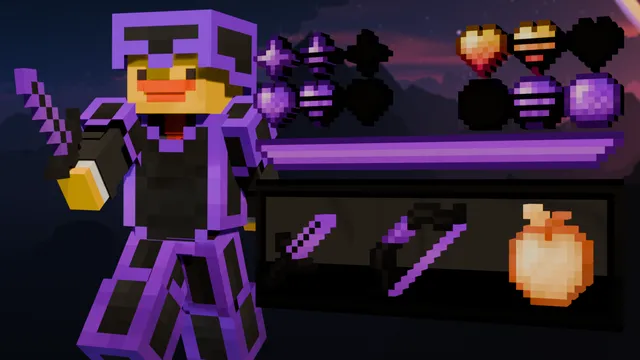 NIGHTCALL PURPLE - Short Swords 16x preview
