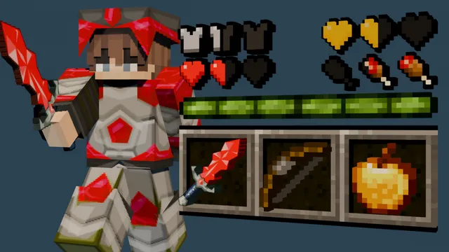 Rubin-Ruby Pack Sphax Version Resourcepack Download preview