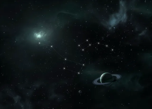 Starry Space sky overlay 2048x