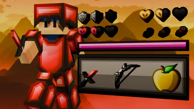 Telly 100K Pack Red Resourcepack Download preview
