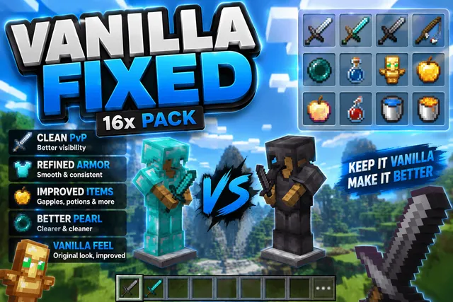 Vanilla Fixed 16x